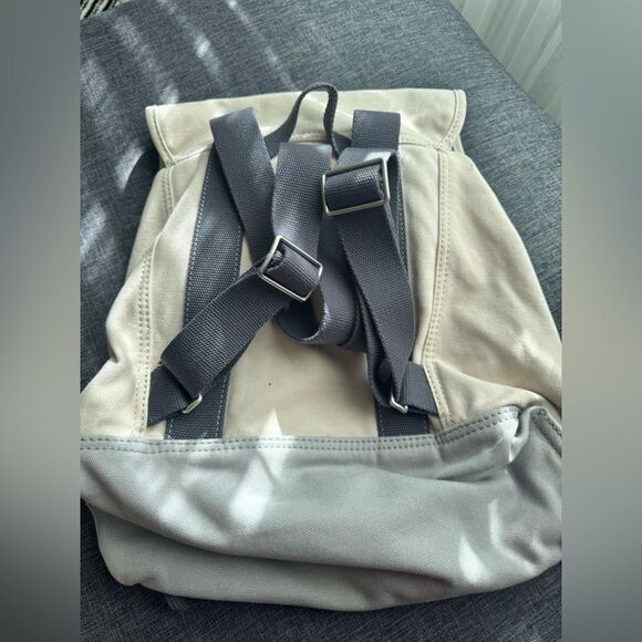 Lacoste Beige Backpack - Picture 2 of 10